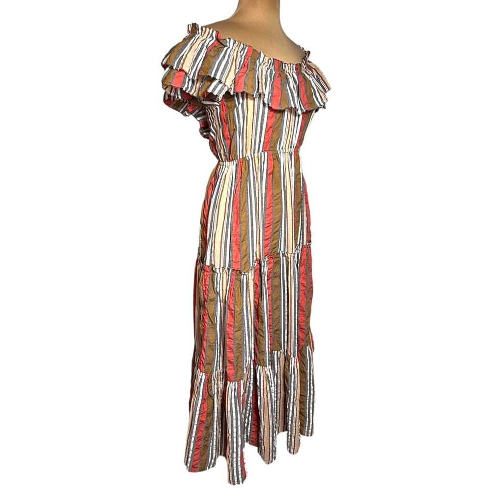 Ulla Johnson Verena Poppy Striped Maxi Dress Size 4 - Picture 2 of 7
